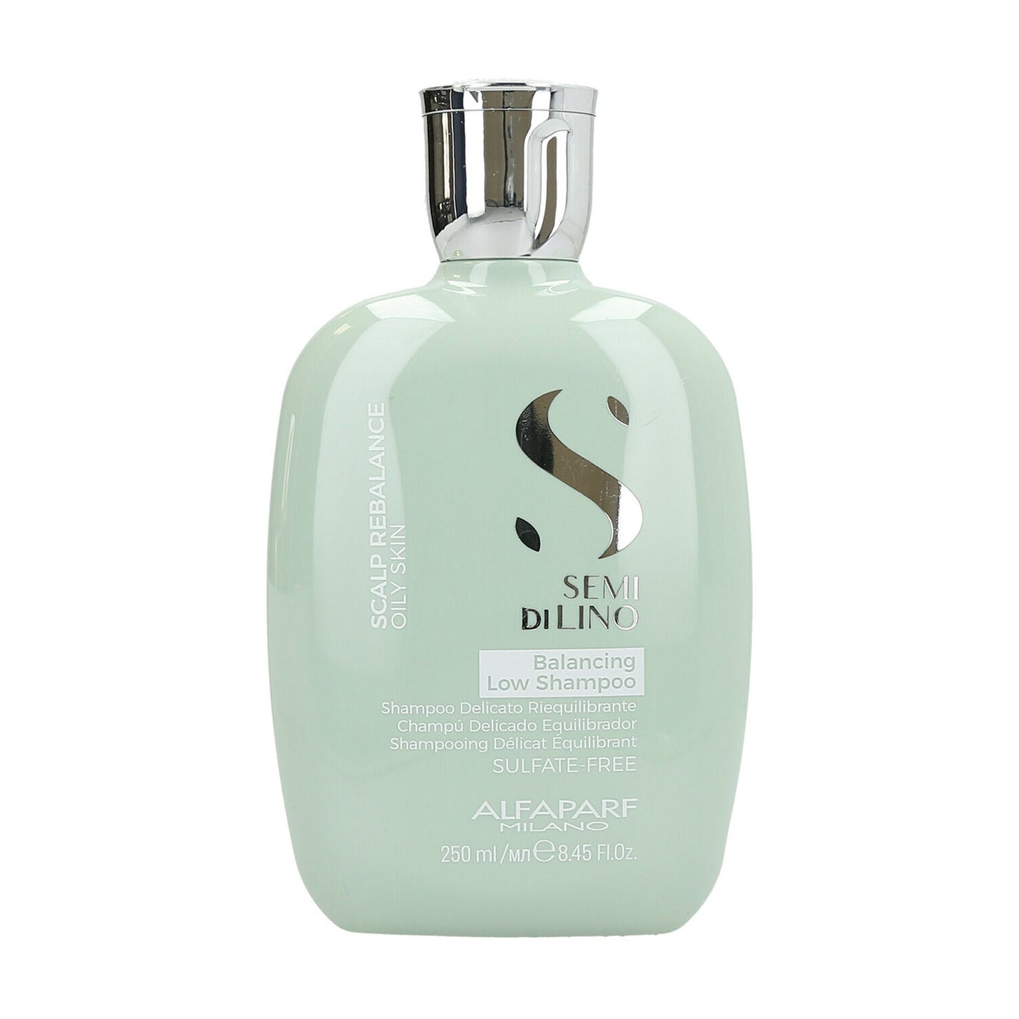 Шампунь для жирної шкіри голови Alfaparf Semi Di Lino Scalp Rebalance Balancing Low Shampoo, 250 мл